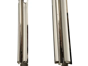 Art Deco Extra Large Pair of Wall Lights or Sconces France, 1930s